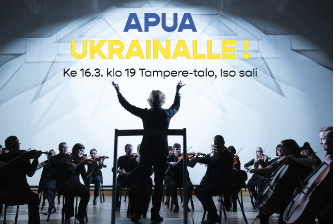 Apua ukrainalle tukikonsertti